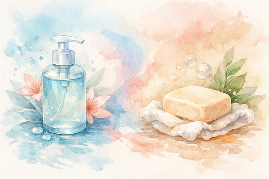 pH-neutrale intieme gel vs zeep