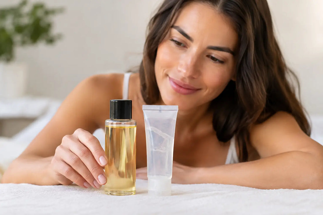 Intieme olie of gel: wat voelt prettig?