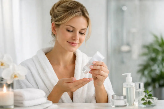 Dagelijkse routine met intieme comfortgel