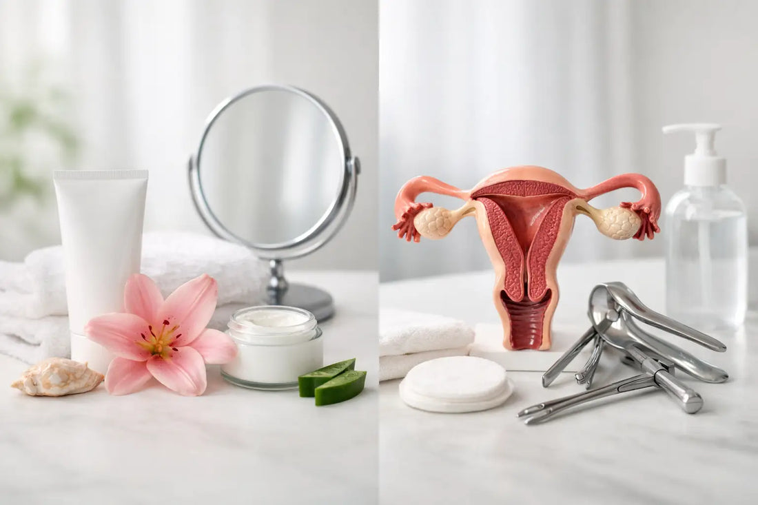 Vulvaverzorging versus vaginale verzorging